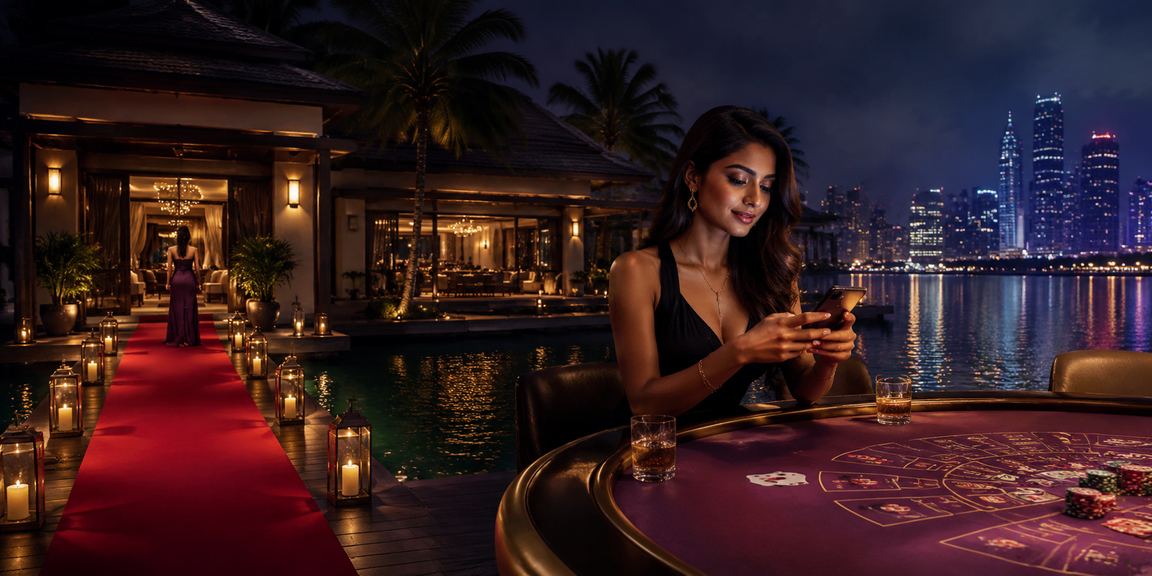 Kerala baccarat game in India with model